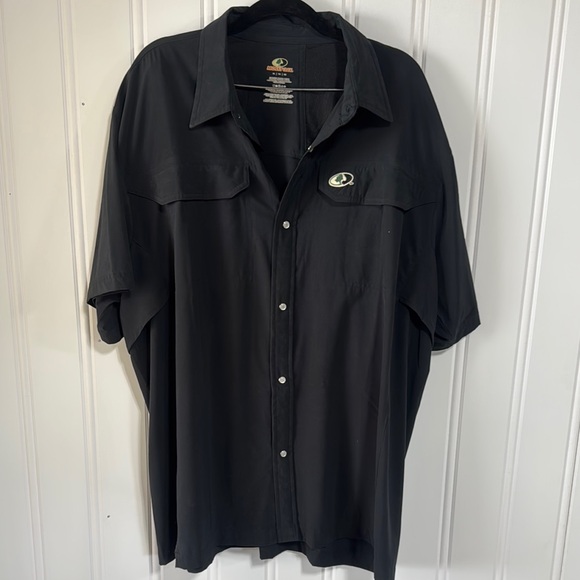 Mens Mossy Oak snap down vented shirt Size XL - Picture 1 of 10
